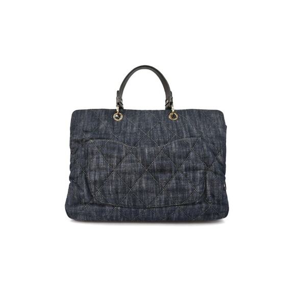 CHANEL Denim Big CC Shopper Bag A-A30337 - Picture 4 of 13